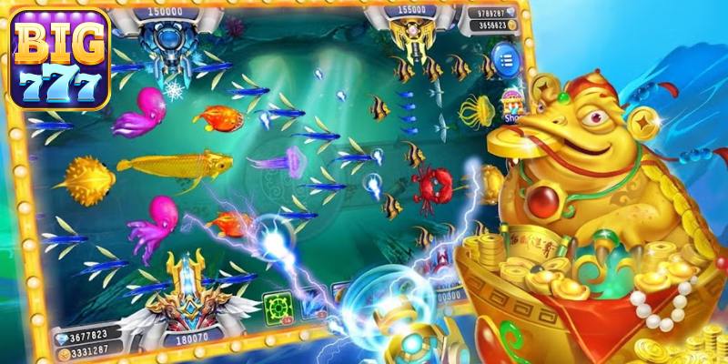 Ưu điểm thu hút sự chú ý của người chơi trong game bắn cá tại Big777 